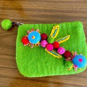 Cute felt wallet